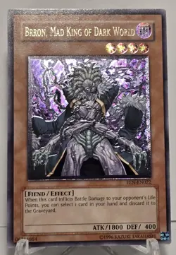 Brron, Mad King Of Dark World EEN-EN022 Ultimate Rare Unlimited Yugioh TCG NM/M - Image 1