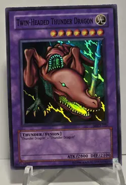 Twin-Headed Thunder Dragon MRD-120 Ultra Rare Unlimited Edition Yugioh TCG NM/M - Image 1