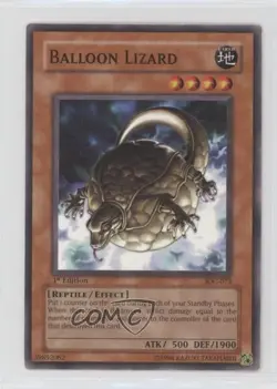 Balloon Lizard 1st Ed. YuGiOh Invasion of Chaos #IOC-072 2004 - Image 1