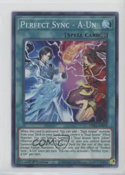 SR - Perfect Sync - A-Un 1st Ed. YuGiOh Phantom Rage #PHRA-EN058 - Image 1