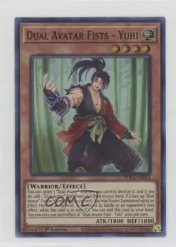 SR - Dual Avatar Fists - Yuhi 1st Ed. YuGiOh Phantom Rage #PHRA-EN014 - Image 1