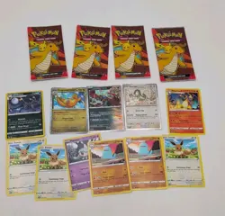 4 SEALED Mcdonald’s Pokemon Card Packs 2024 NEW plus Extra Bonus Cards Charizard - Image 1