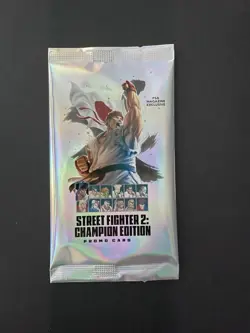 Street Fighter 2: Champion Edition Promo Card PSA Magazine Exclusive Pack SEALED - Image 1