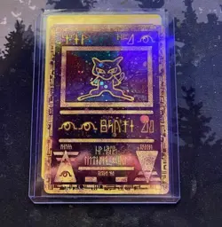 Ancient Mew 1 Holo Promo NM - With Details Card - Image 1