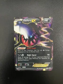 Pokemon Darkrai-EX TCG Promo Card Black White BW46 Holo - Image 1