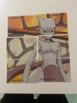 Pokemon Card Lot Topps Cards Pokemon the First 1st Movie Puzzle Set Mewtwo 1999 - Image 1