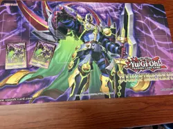 YuGiOh DOOM OF DIMENSIONS Prerelease PLAYMAT + 2 Field Center Cards Free Ship - Image 1