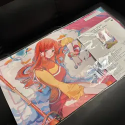 One Piece TCG - Nami & Zeus Promo OP11-106 Playmat Bandai Card Games Fest Sealed - Image 3
