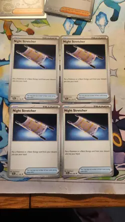 Pokemon TCG Night Stretcher Playset - Shrouded Fable 061/064 - 4 Cards - Image 1