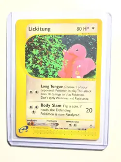 LICKITUNG - 90/147 - Aquapolis - Common - Pokemon Card - NM - Image 1
