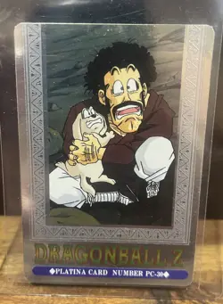 Dragon Ball Z DBZ Hero Collection Platina card PC-30 NM Japanese Hercule & Bee - Image 1