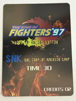 Mai Shiranui SNK-PK-006 The King Of Fighters ‘97 KO Perfect Collectible Card - Image 2