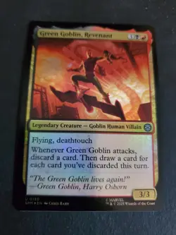 Green Goblin, Revenant - Marvel’s Spider-Man (SPM) - MTG - FOIL - NM - Image 1