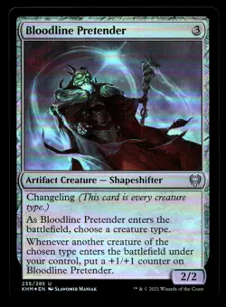 Bloodline Pretender 235 Foil U Kaldheim - Image 1