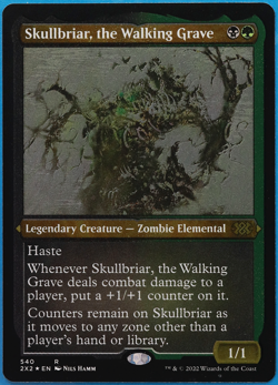 Skullbriar, the Walking Grave (ETCHED) FOIL Double Masters 2022 NM (500526) - Image 1