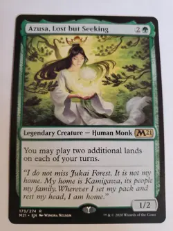 Azusa, Lost but Seeking Core Set 2021 Regular - Image 1