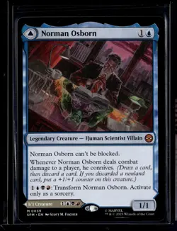 Norman Osborn // Green Goblin - 39 - SPM - NM - MTG Magic the Gathering - Image 1