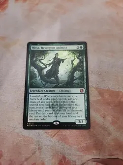 Nissa, Resurgent Animist Foil March Of The Machines The Aftermath MTG NM - Image 1