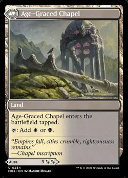 Glasswing Grace / Age-Graced Chapel x4 4x Modern Horizons 3 NM MTG - Image 2