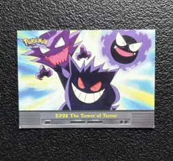 Pokemon Topps TCG - EP22 “The Tower Of Terror” Gengar, Haunter & Gastly! *LP - Image 1