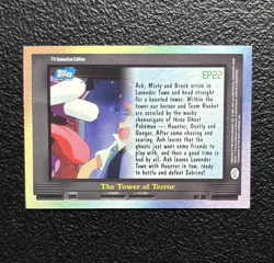 Pokemon Topps TCG - EP22 “The Tower Of Terror” Gengar, Haunter & Gastly! *LP - Image 2