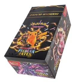 Pokemon Paldean Fates 10x Sealed Booster Bundles (Unsealed Display) - Image 1