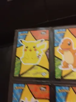 Pokemon The First Movie All 9 of The Stickers 1999 Topps Mewtwo - Image 4