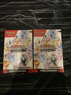 Pokemon Prismatic Evolutions Booster Bundle- x2 | Factory Sealed - Image 1