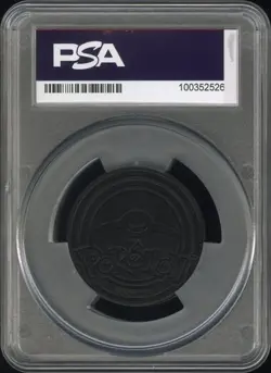 Cyrus Coin - Jumbo Silver Metallic - Official Pokemon TCG PSA 10 POP 1 - Image 2