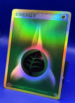 2003 Pokemon Grass Energy Reverse Holo EX Ruby & Sapphire 104/109 LP MP - Image 2