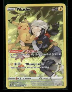 Pikachu TG05/TG30 Pokemon SWSH11: Lost Origin Trainer Gallery Ultra Rare NM - Image 1