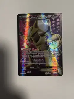 Pokemon Alakazam EX 2016 Fates Collide #117/124 Full Art Ultra Rare Holo - Image 1