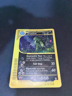 Tyranitar H28/H32 Aquapolis Carta Pokemon ENG gd - Image 2