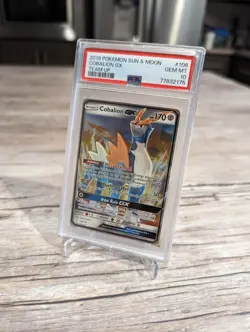 Cobalion GX PSA 10 GEM MINT 2019 Sun & Moon Team Up #106 Pokemon - Image 2