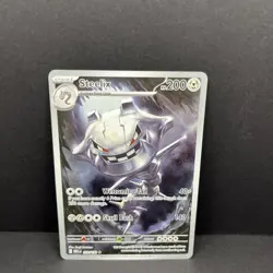 Steelix 150/132 Illustration Rare Pokemon Mega Evolution NM - Image 1