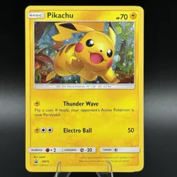 Pikachu - SM76 - Pokemon Sun & Moon Promo - Holo Foil Near Mint - Image 1