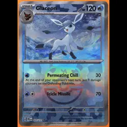 TAG 9.0 MINT Glaceon (Master Ball) 2025 Pokemon Pokemon Scarlet & Violet #025 - Image 3