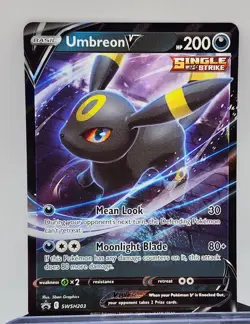 Pokemon TCG - Umbreon V Black Star Promo Holo - SWSH203 - Sword & Shield Promo - Image 1