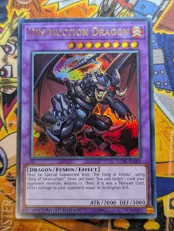 Destruction Dragon - LC06-EN003 - Ultra Rare Limited Edition Yugioh VLP - Image 1