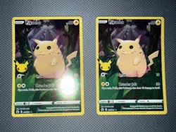 Pokemon Pikachu TCG Celebrations Card 005/025 LOT OF 6 - Image 4