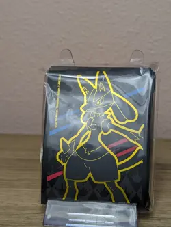 Crown Zenith Lucario Pokemon TCG ETB 65 Card Sleeves New & Sealed - Image 1