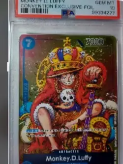 Monkey.D.Luffy (Convention Promo 2024) P-043 One Piece Promotion Cards Foil - Image 1