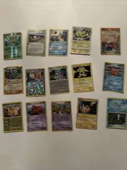 Pokemon Collection- 15 Card Pokemon Lot. Rare & Valuable Cards! - Image 1