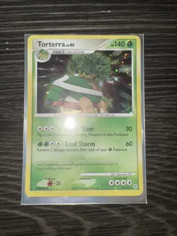 Torterra 17/130 Diamond & Pearl Holo Rare Pokemon Card - Image 2