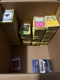 200-300+ Pokemon Cards Bulk Lot Common and Uncommon, Holos, Reverse & Energies - Image 1