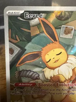 Prismatic Evolutions Eevee SVP EN 173 Promo Pokemon Center Stamped PC ETB Card - Image 4