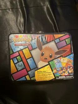 Pokemon 2021 Eevee Collector Chest 3 Promo Cards - 5 Booster Packs (SEALED) - Image 1