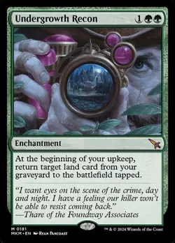 Undergrowth Recon Regular - Murders At Karlov Manor MTG-NM - Image 1