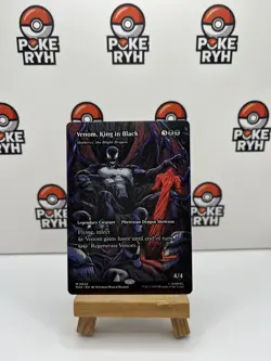 Venom King In Black Skithiryx The Blight Dragon Spider-Man MTG 0022 mtg - Image 1