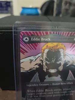 Eddie Brock (0233) (Borderless) Marvel's Spider-Man Foil Magic the Gathering - Image 2